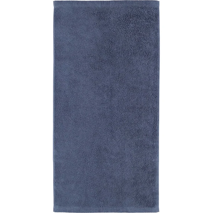 CAWÖ Handtuch - Lifestyle, Walkfrottier, Baumwolle, einfarbig Nachtblau 50x100cm – Bild 2