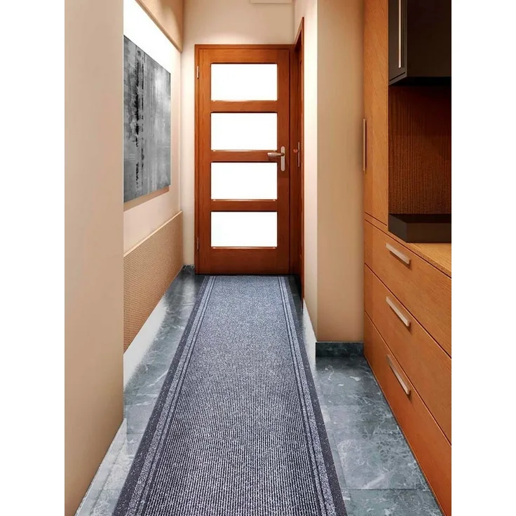 Primaflor-Ideen in Textil Läufer Schmutzfangläufer MALAGA, Made in Belgium, rechteckig, Höhe: 6 mm, Schmutzfangmatte, meliert, gesteift, strapazierfähig, rutschhemmend