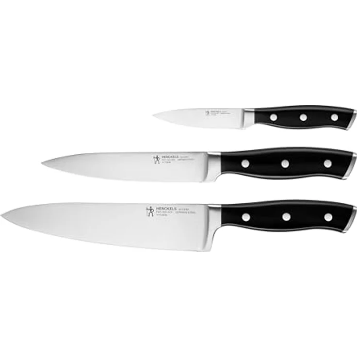 Messerset Henckels by ZWILLING ACCENT schwarz Messerblock Küchenmesser Blockhalter Messerhalter – Bild 2