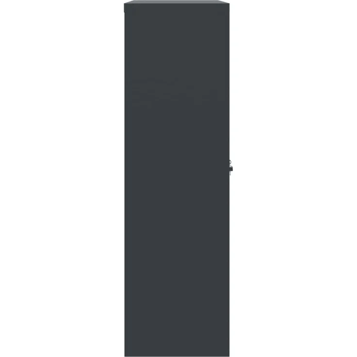 vidaXL Aktenschrank Anthrazit 90x40x140 cm Stahl 339747 – Bild 4