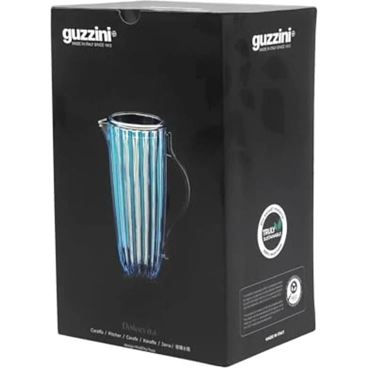 Guzzini Dolce Vita Smaragdgrün Karaffe mit Deckel 1,75 l – Bild 2