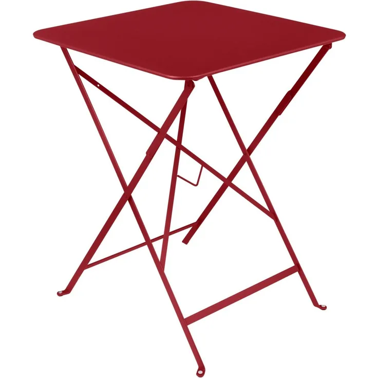 Bistro Klapptisch Rechteckig 57x57 Chili