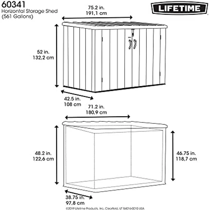 Lifetime Greg | Kunststoff Mülltonnenbox | 3x240 – Bild 7