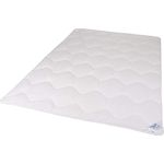 Traumnacht 3-Star Bettdecke Leicht aus weicher und atmungsaktiver Microfaser für den Sommer, 200x200 cm