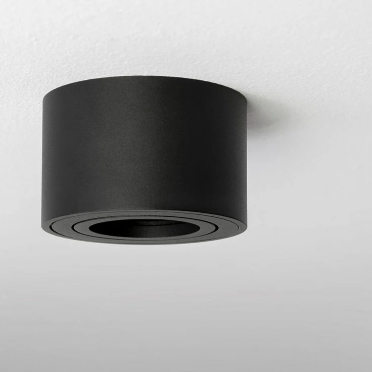 linovum LED Aufbaustrahler Schwenkbare Aufbauleuchten SMOL matt schwarz - Aufbauspot schwenkbar – Bild 2