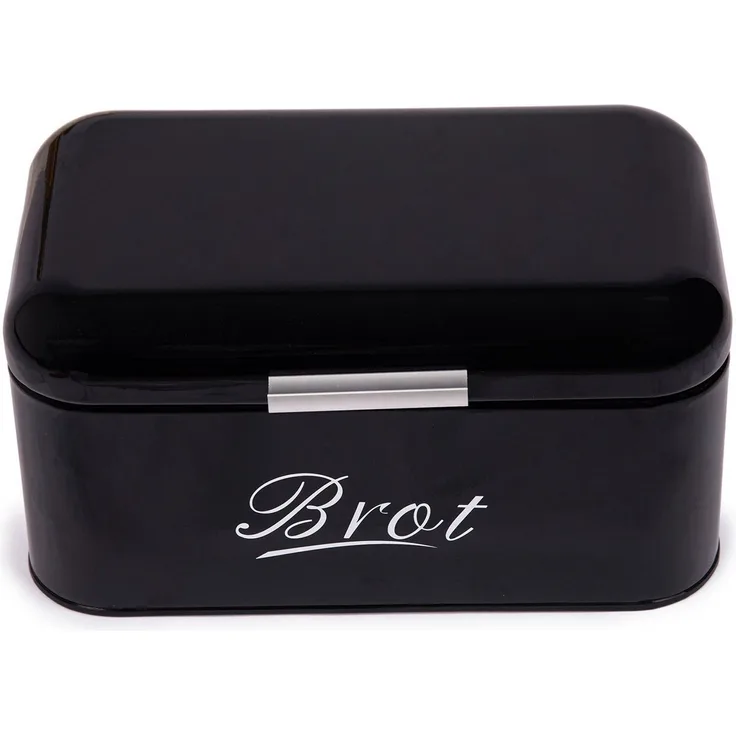 Zedelmaier Brotkasten Brotkasten aus Metall,Brot Lange Aufbewahren,Retro Brot Box mit Deckel, (1-tlg, MBH001&2), Stapelbar Brotaufbewahrungsbox