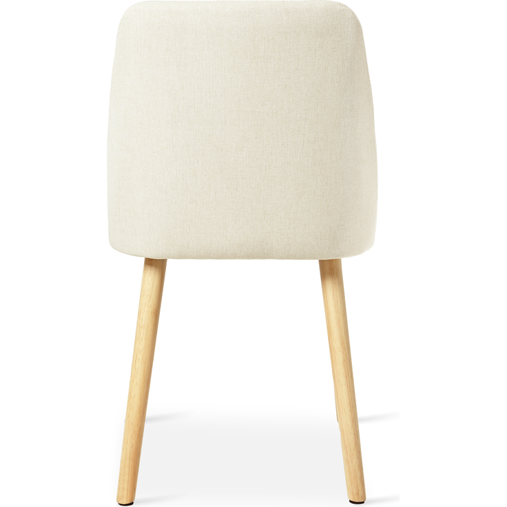 GOEURVANT 421 Esszimmerstühle 2er-Set, Webstoff - Beige – Bild 7