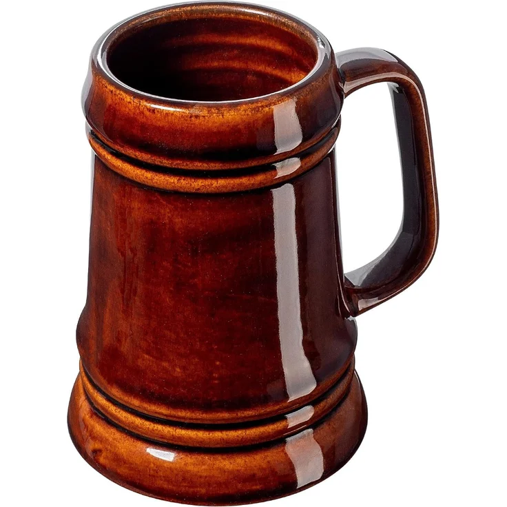 KADAX Bierkrug 500ml Steingutkrüge 2 Stk – Bild 6