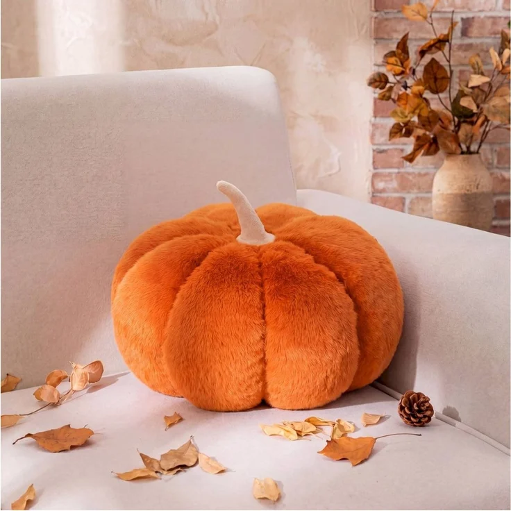 Esprit Kissenhülle PUMPKIN Dekokissen, (1 Stück), 28x28 cm in Orange – Bild 2