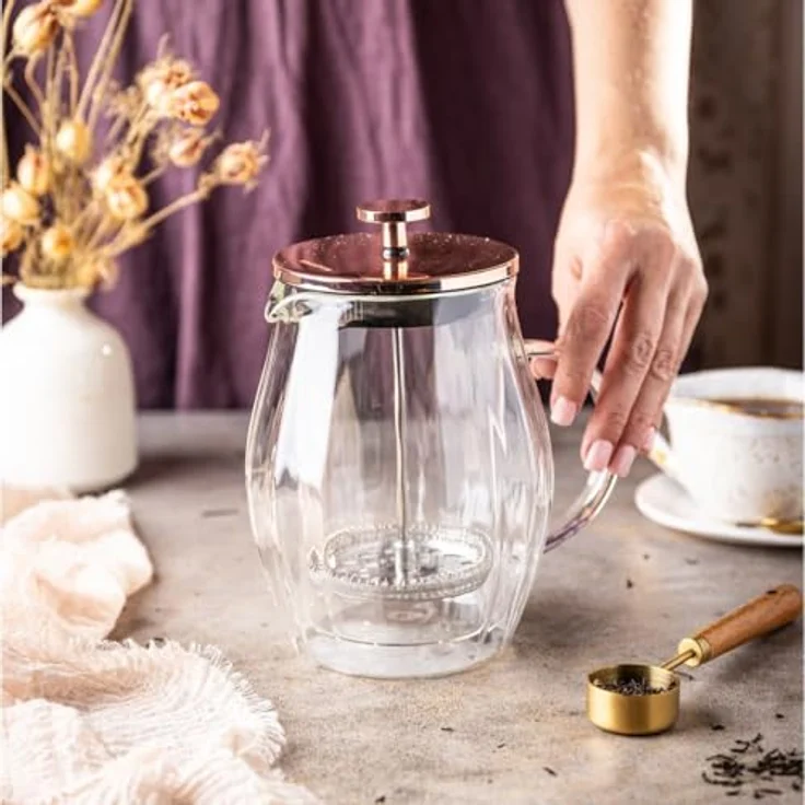 Klausberg Klausberg Kaffee- und Teezubereiter 0,60 Liter French Press KB7722 – Bild 8