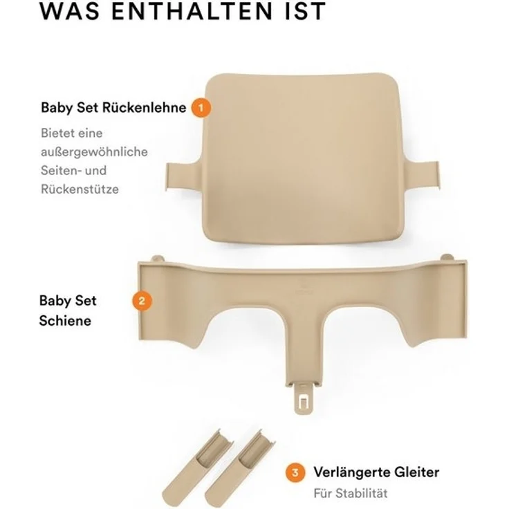 Stokke Tripp Trapp® Baby Set² Storm Grey, 15 x 25 x 40 cm – Bild 4