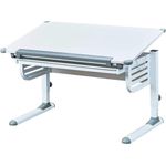 Kinderschreibtisch 'Skalare' mit Schublade weiß