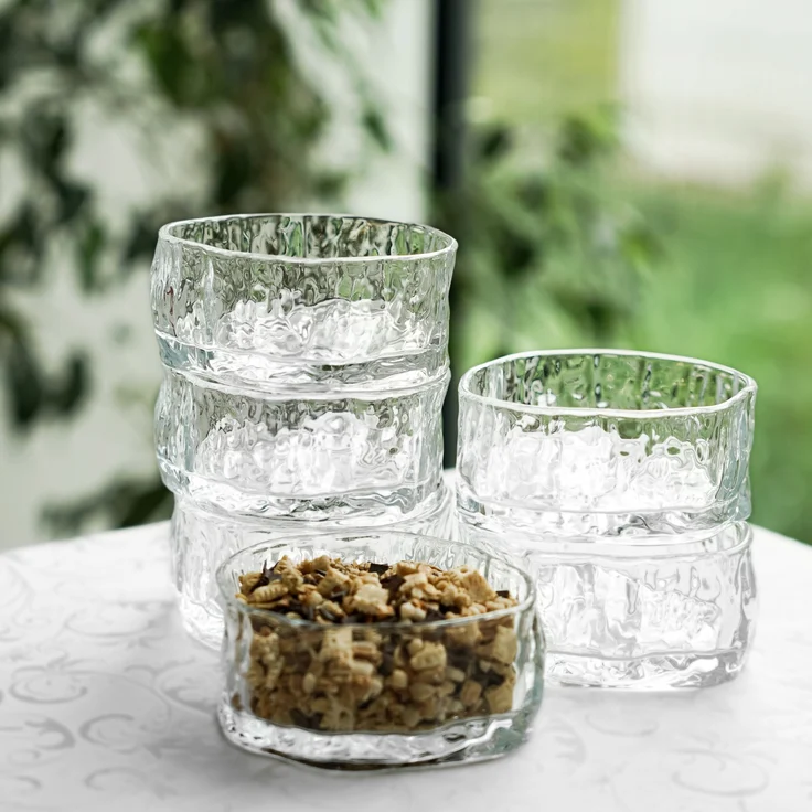 Snow Buccia Glasschalen Set 6-teilig - Dessert-, Snack- & Servierschalen – Bild 3
