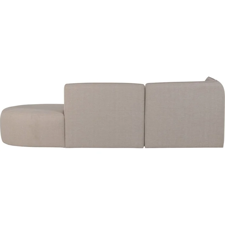 Gartenecksofa Chaiselongue Chios - Polyolefin-Stoff Beige, Links – Bild 2