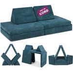 Linodino Kindersofa Spielsofa I aus Schaumstoff Bausteine I Spielcouch für Kinder, 3 Jahre Garantie