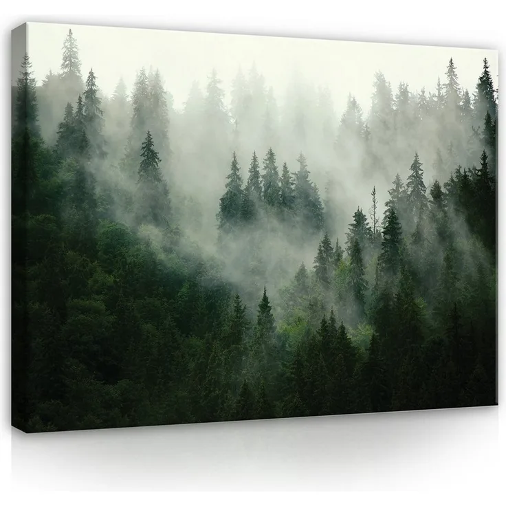 Wallarena Leinwandbild Foto - Mehrfarbig - Modern - Wohnzimmer, Foto, 120 x 80 x 3 cm