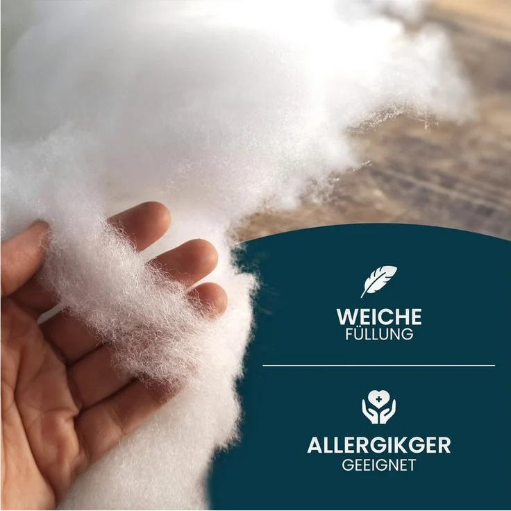 Gentle North Microfaserbettdecke 4 Jahreszeiten - Winter - Ganzjahresdecke - Sommerdecke, Füllung: Kunstfasern – Bild 2