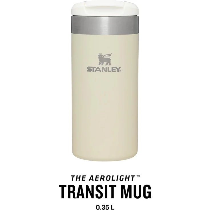 Stanley The AeroLight, Transit Mug 0.35L Cream Metallic – Bild 3