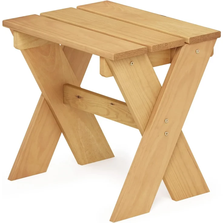 Furinno Tioman Outdoor-Beistelltisch aus Hartholz, Blumenständer, Kiefernholz – Bild 5