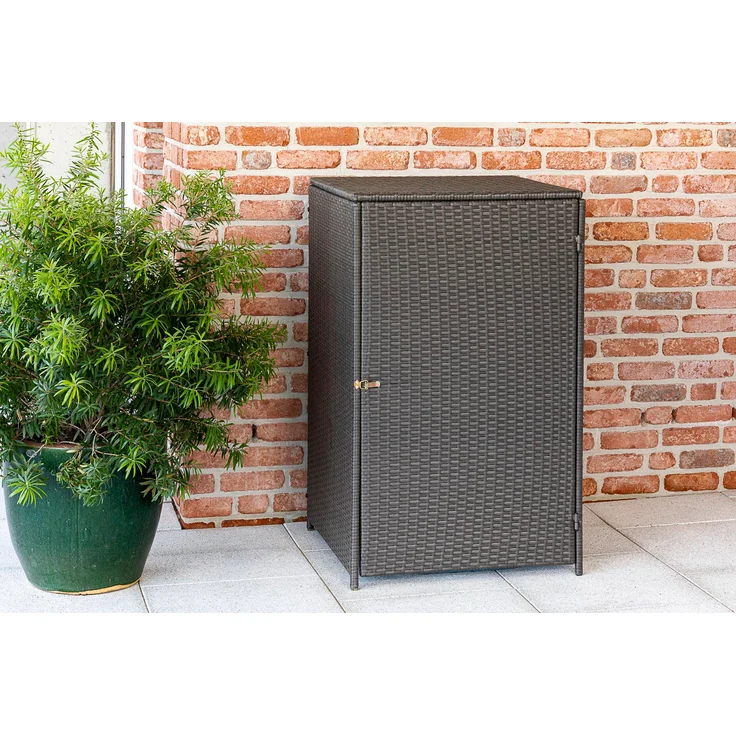Mülltonnenabdeckung 80-120 Liter, grau