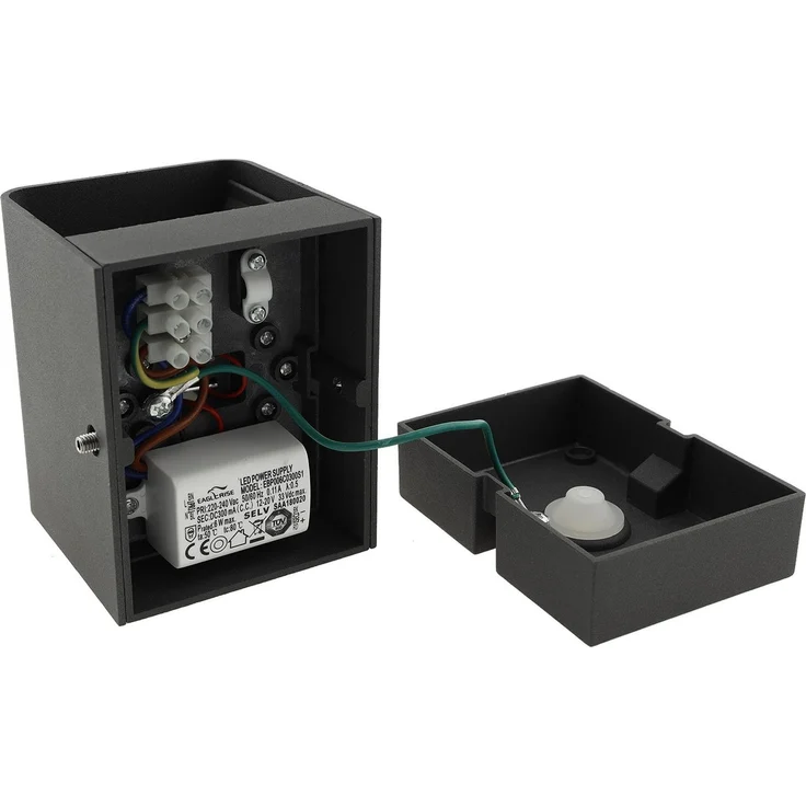 LED Wandleuchte "Fachada"IP54, 2x3,5W, 3000K, warmweiß – Bild 5