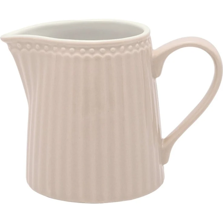 Greengate Milchkännchen Alice Fudge Steingut Creme – Bild 5