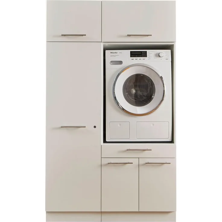 Laundreezy Mehrzweckschrank-Set LAUNDREEZY LDSK7, Breite 117,5 cm