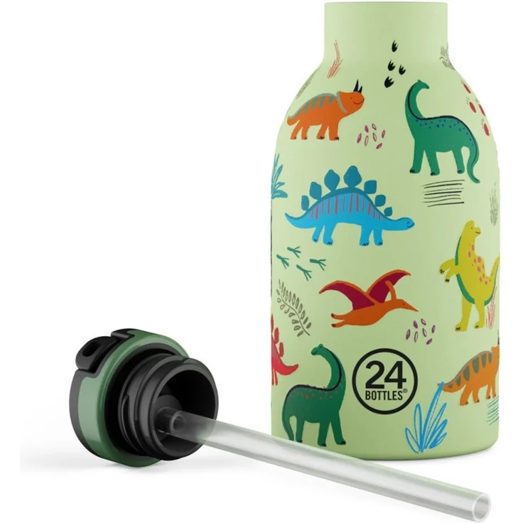 24 Bottles Trinkflasche Kids Urban Bottle Jurassic Friends 250ml – Bild 4