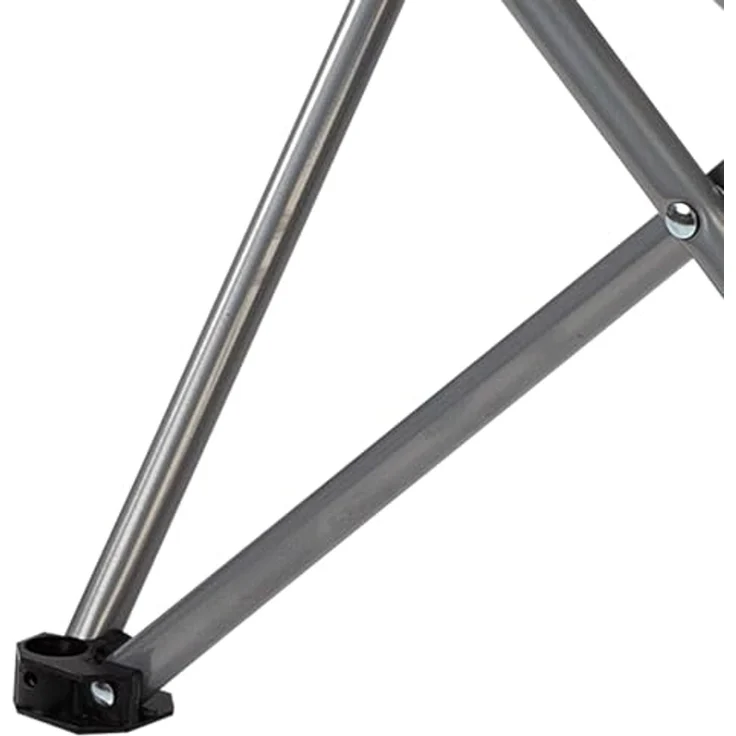 AKTIVE 62637 - Klappbarer Campingstuhl | Campingstühle klappbar aus Stahl, atmungsAKTIVE Rückenlehne | Maße 45 x 47 x 82 cm | Max. Gewicht 110 kg | Campingstühle – Bild 7