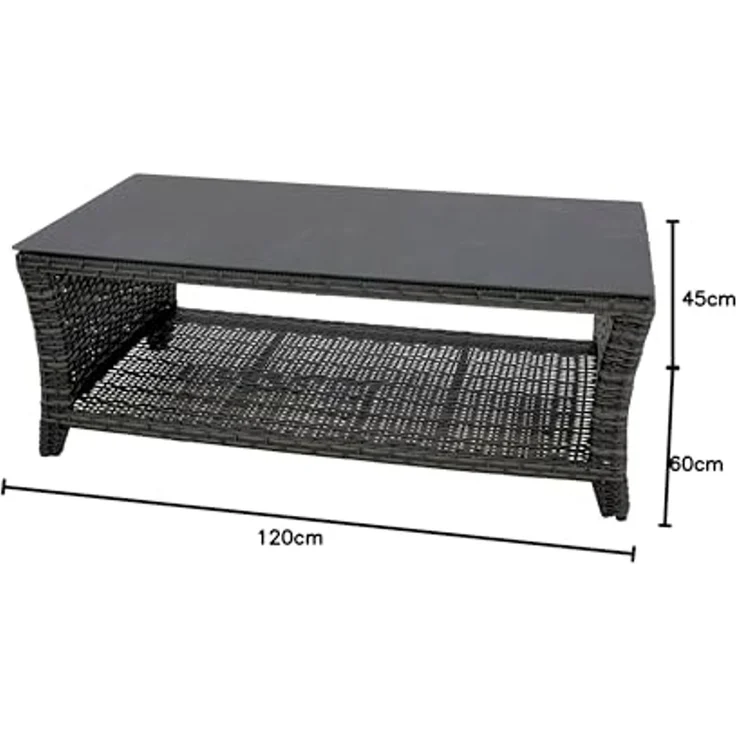 Loungetisch Soho Forte 120x60cm – Bild 2