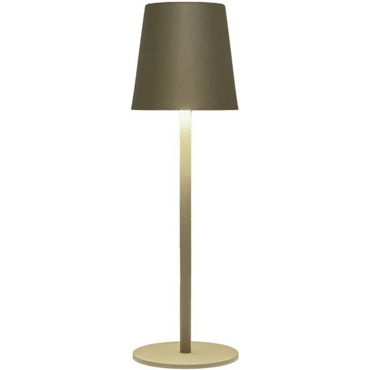 Coen Bakker Deco BV LED Außen-Tischleuchte Touch Tischlampe Dimmbar Akku IP44 Glatt Klein, Touch-Funktion, LED fest verbaut, Kaltweiß, Warmweiß, Tageslichtweiß – Bild 1