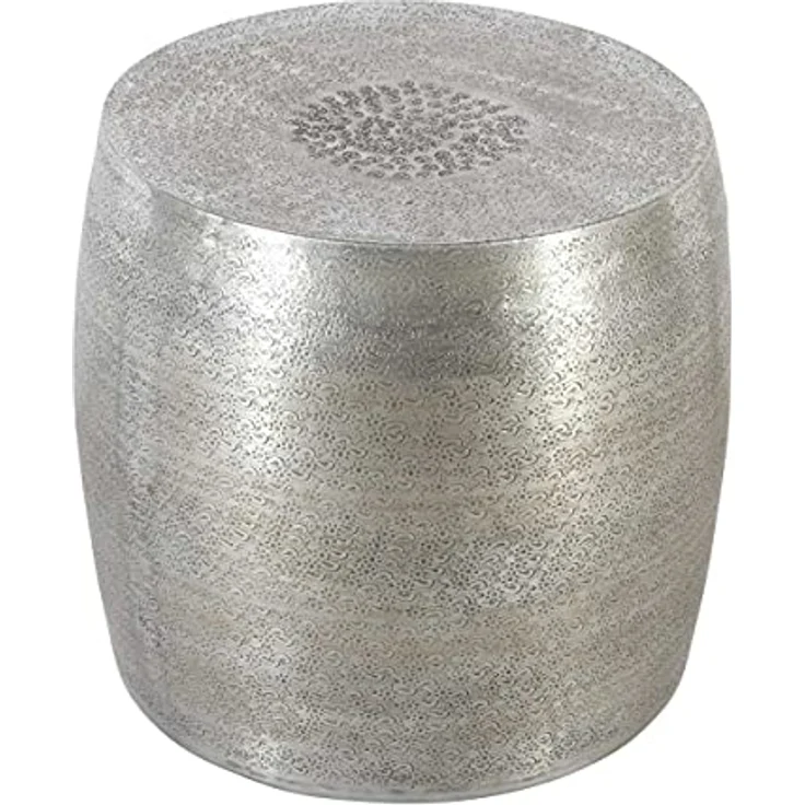 Orientalischer Beistelltisch Ayoub Silber – Bild 1