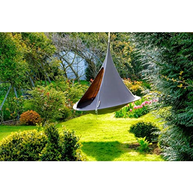 VIVERE Cacoon CACDT7 Double Hängesessel - Taupe, Ø1,8 – Bild 3