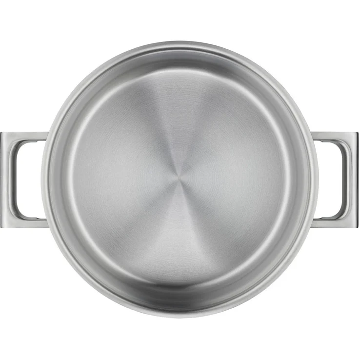 WMF Kochtopf Ultimate Cool+, Cromargan Edelstahl 18/10 (24 cm, 1-tlg, 5,7l), Induktions Topf mit Innenskalierung – Bild 2
