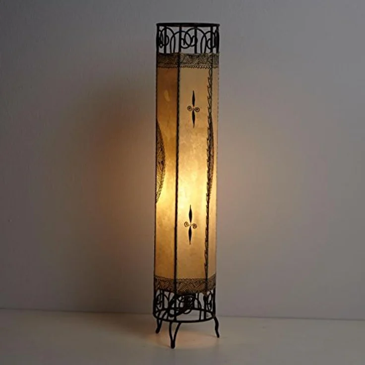 Henna-Stehlampe Kadous H100 Weiß – Bild 1