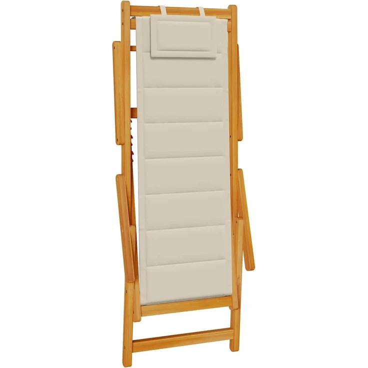 vidaXL Liegestuhl 2 pcs Braun 61.5 x 123 x 82cm Massivholz Akazie 3325144 – Bild 4