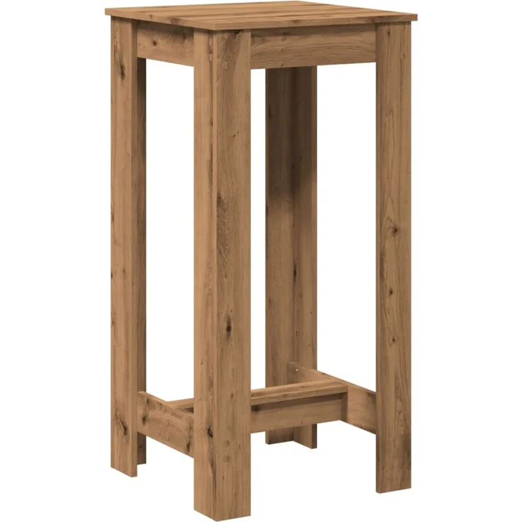 vidaXL Bartisch Artisan-Eiche 51x50x103,5 cm Holzwerkstoff 854408 – Bild 5
