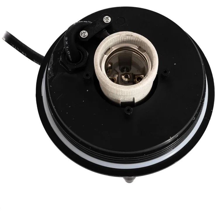 Lucande Außen-Stehlampe Jaimy, Kunststoff Schwarz IP65, 1 x 15 W LED – Bild 9
