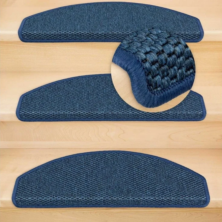 Metzker® Stufenmatte Stufenmatten Göteborg Halbrund, halbrund, Höhe: 8 mm, 1 Stück - Blau – Bild 4