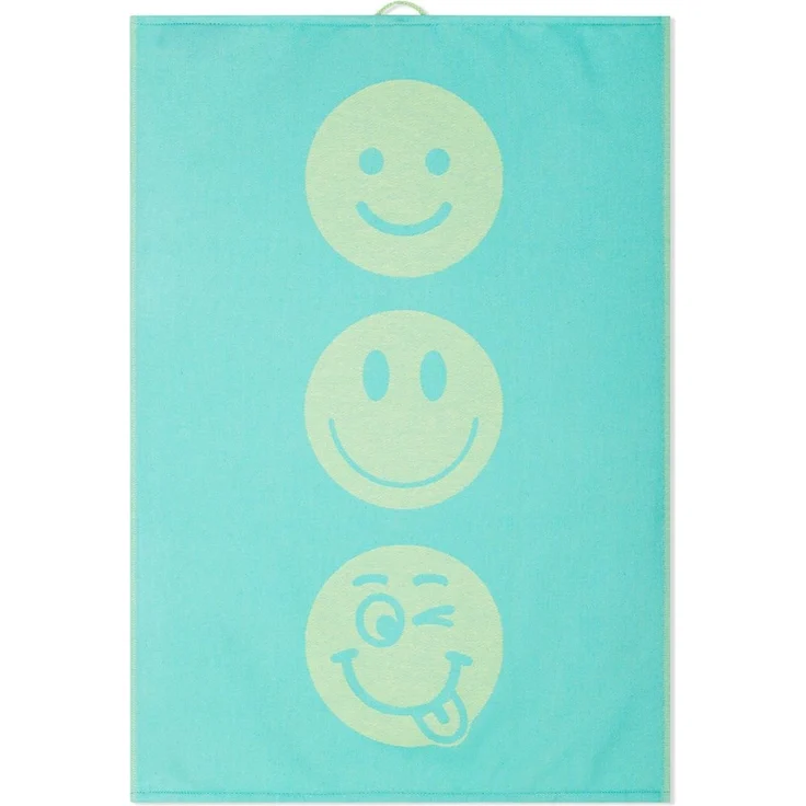 ROSS Geschirrtuch Smiley´s 3er-Pack, (Packung, 3-tlg, 3er-Pack) – Bild 2
