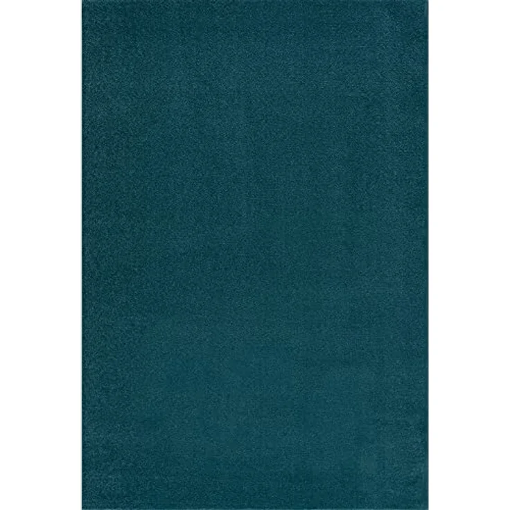 Novel Webteppich Uni, Dunkelblau, rechteckig 80x150 cm, Oeko-Tex® Standard 100, pflegeleicht, aus 100% Polypropylen – Bild 7