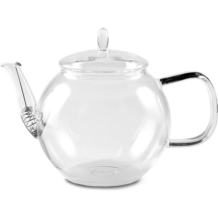 Bedida Teekanne 1300ml inkl 6 Teerosen Mix Transparent