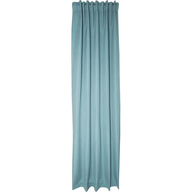 Homing Verdeckter Schlaufenschal Galdin 140x245 cm taubenblau Vorhang Wohnzimmer