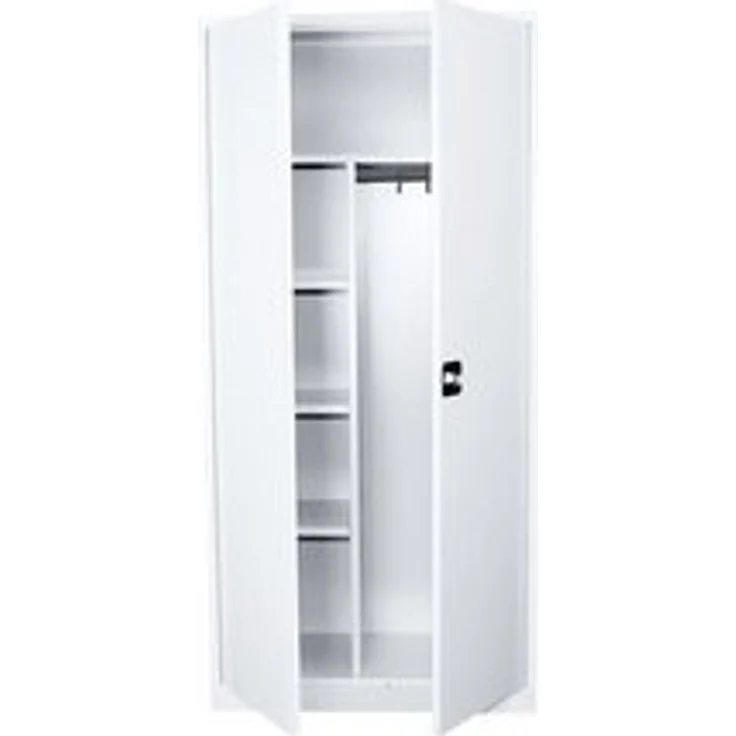 Steelboxx Mehrzweckschrank Flügeltürschrank Lagerschrank PutzSpind Werkzeugschrank 1800x800x383 (1-St) Komplett montiert, keine Montage notwendig – Bild 6