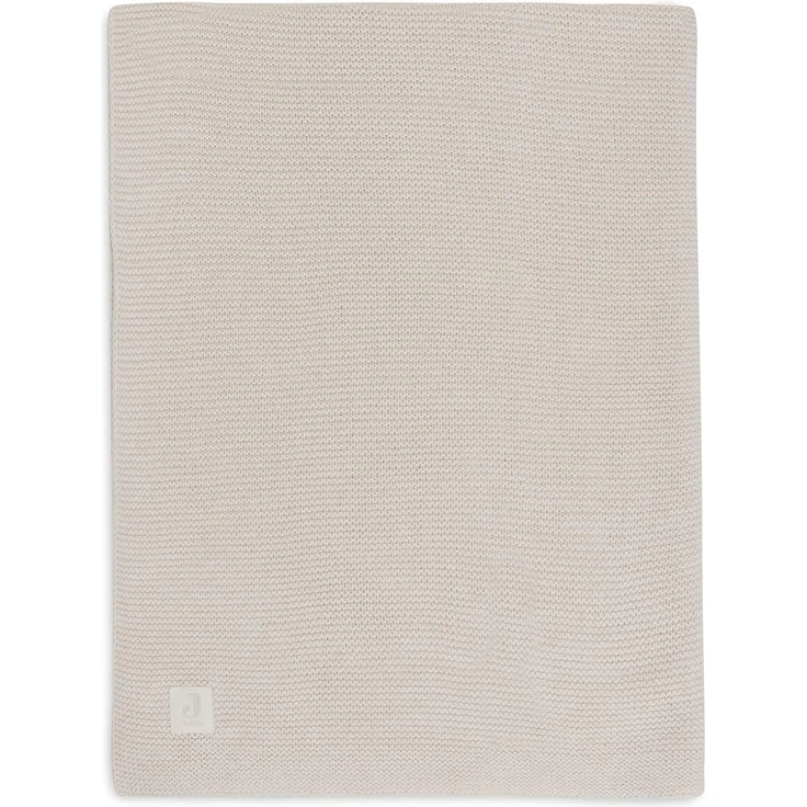 Jollein Babydecke - Basic Knit - 75 x 100 cm - Oat