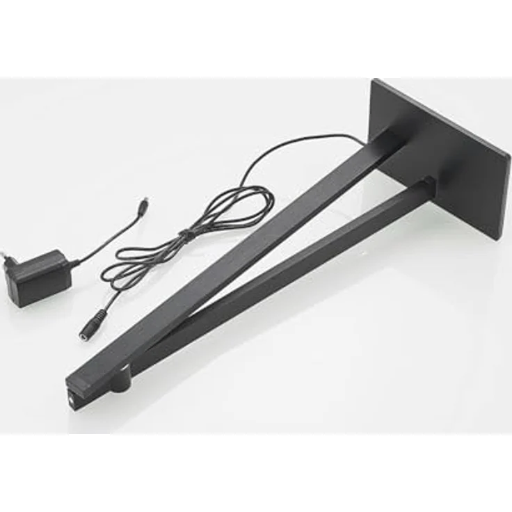 Lucande LED-Tischleuchte Wasko, dimmbar, schwarz, Metall, 4-stufige Helligkeitsregulierung – Bild 8