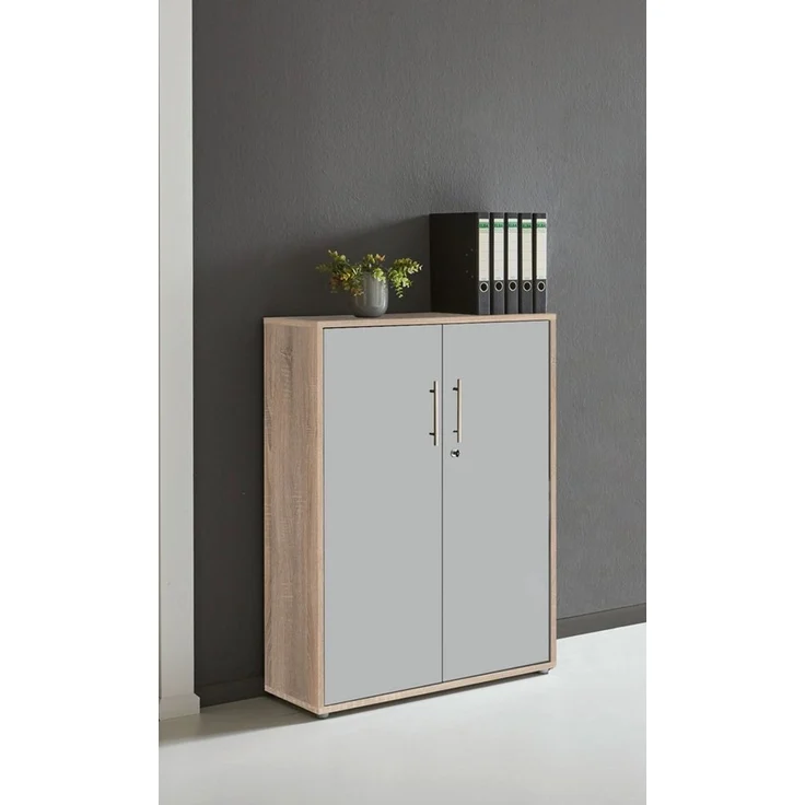 BMG Möbel Aktenschrank Office Edition (ideal für Aktenordner) 3 OH, abschließbar, Hochglanz lackiert oder matt – Bild 1