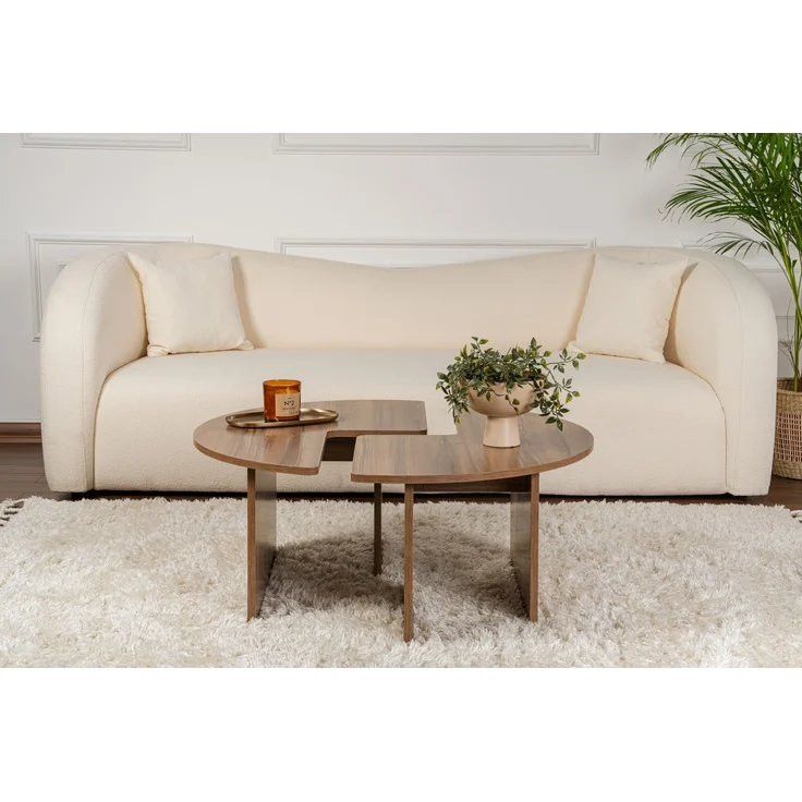 Skye Decor Couchtisch 100% MELAMINE COATED PARTICLE BOARD, 90 cm x 41 cm x 18 mm 241NRD14 – Bild 2