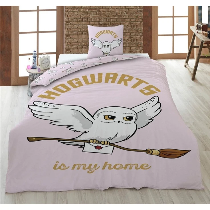 Harry Potter Bettwäsche-Set 140x200 cm Bettbezug und Kissenbezug aus 100% Polyester – Bild 1