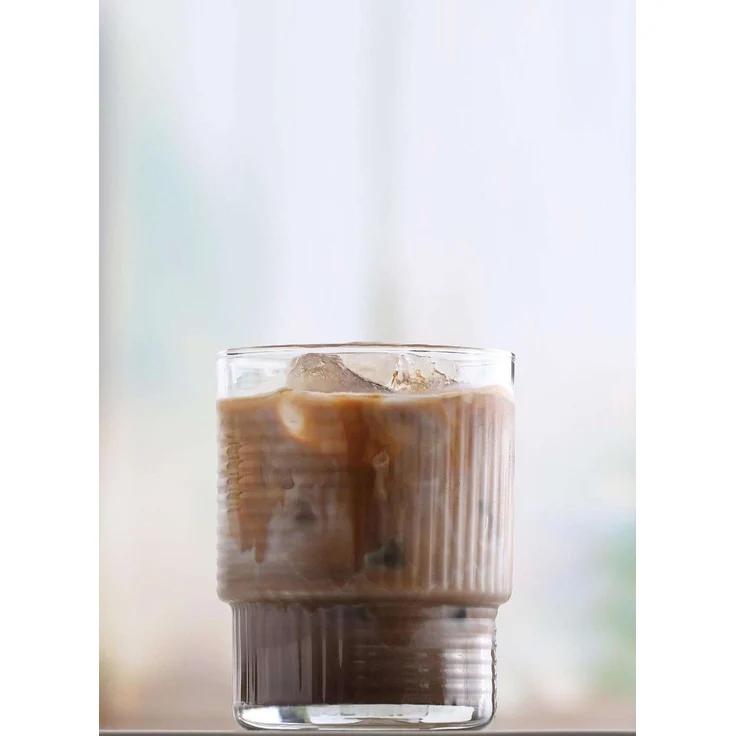Hermia Concept 'LV-HLN356F' Gläser-Set (6-teilig), Transparent, 7,5 x 7,5 x 9,5 cm, 325 ml – Bild 1